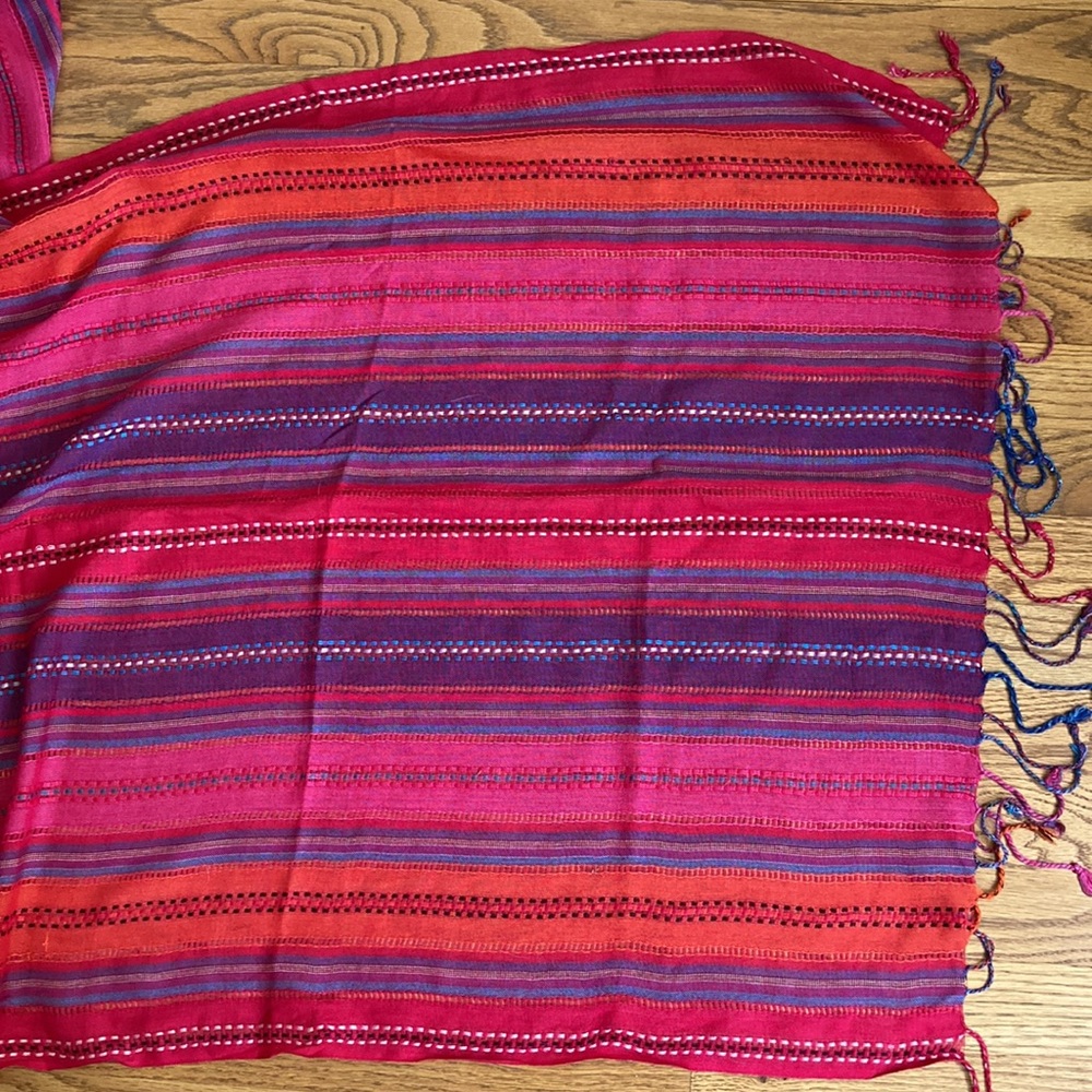 Multicolor Long Scarf 🧣 - Picture 5 of 5